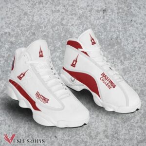 Hastings College Logo Air Jordan 13 Shoes, Best Sneaker Gifts For Fans - Vesles2014s