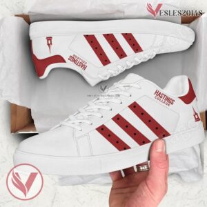 Hastings College Logo Stan Smith Shoes, Unique Sneaker For Fans - Vesles2014s