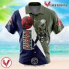 Hatake Kakashi Naruto Shippuden Hawaiian Button Up Shirt, Perfect Gifts For Anime Lovers - Vesles2014S