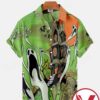 Haunted House Lifestyle Art Halloween Hawaiian Shirt, Unique Gifts For Friends - Vesles2014S 1