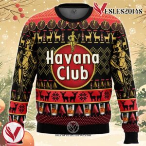 Havana Club Ugly Christmas Sweater, Unique Christmas Gift For Fans - Vesles2014S