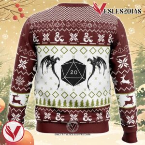 Have Yourself A Merry Little Crit-Mas Dungeons and Dragons Ugly Christmas Sweater, Unique Christmas Gift For Fans - Vesles2014S 1