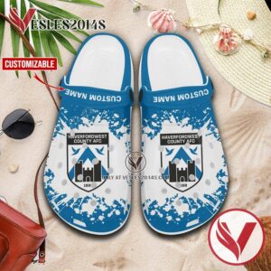 Haverfordwest County Crocs Shoes For Men And Women, Unique Clogs Shoes For Fans - Vesles2014S 1