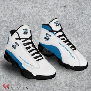Haverfordwest County Logo Air Jordan 13 Shoes, Best Sneaker Gifts For Fans - Vesles2014s 1