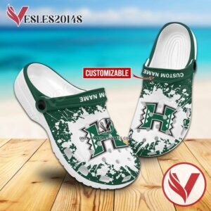 Hawaii Logo Custom Crocs Shoes For Men And Women, Unique Clogs Shoes For Fans - Vesles2014S