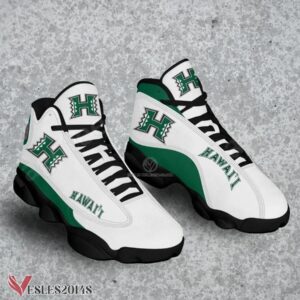 Hawaii NCAA Logo Air Jordan 13 Shoes, Best Sneaker Gifts For Fans - Vesles2014s 1