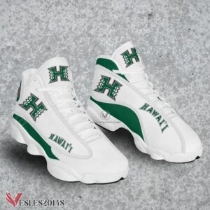 Hawaii NCAA Logo Air Jordan 13 Shoes, Best Sneaker Gifts For Fans - Vesles2014s