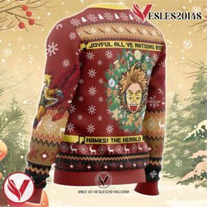 Hawks Singing Christmas Song My Hero Academia Ugly Christmas Sweater, Unique Christmas Gift For Fans - Vesles2014S 2