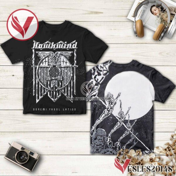 Hawkwind Doremi Fasol Latido Album Cover Shirt, Unique Gifts For Music Lovers - Vesles2014S