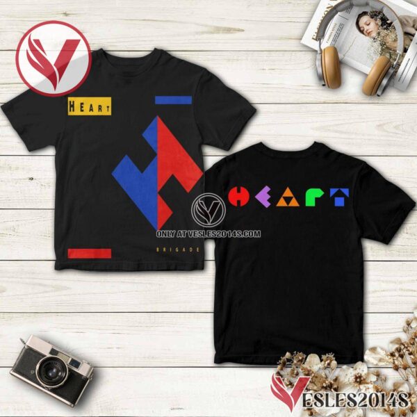 Heart Brigade Album Cover Shirt, Unique Gifts For Music Lovers - Vesles2014S