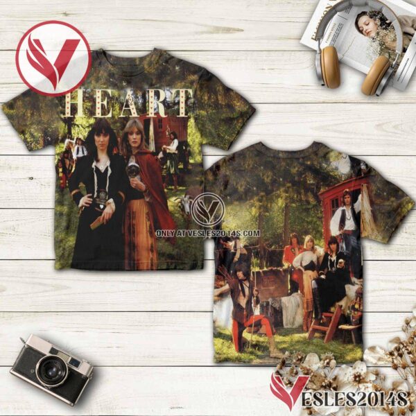 Heart Little Queen Album Cover Shirt, Unique Gifts For Music Lovers - Vesles2014S