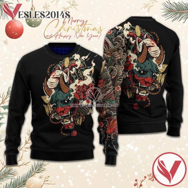 Heart Of The Samurai Sweater, Unique Winter Outfits For Fans - Vesles2014S  1