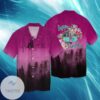Heartbeat Happy Camper Bus With Flowers For men And Women Graphic Print Short Sleeve Hawaiian Casual Shirt Vesles2014S