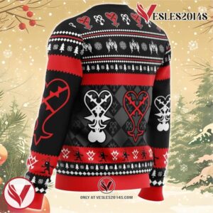 Heartless Christmas Kingdom Hearts Ugly Christmas Sweater, Unique Christmas Gift For Fans - Vesles2014S 2