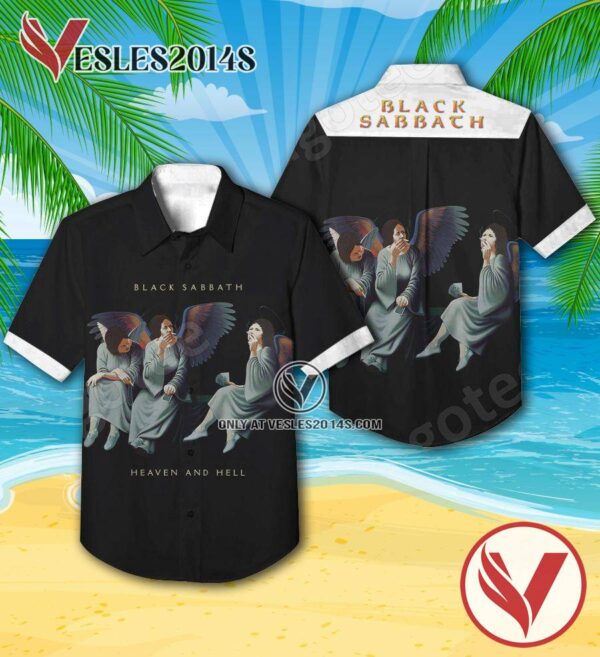 Heaven And Hell Album By Black Sabbath Hawaiian Shirt, Unique Gifts For Music Lovers - Vesles2014S