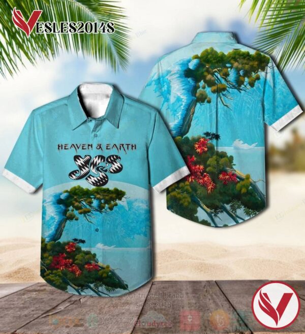 Heaven & Earth Album Hawaiian Shirt, Best Gift For Music Lovers Vesles2014S