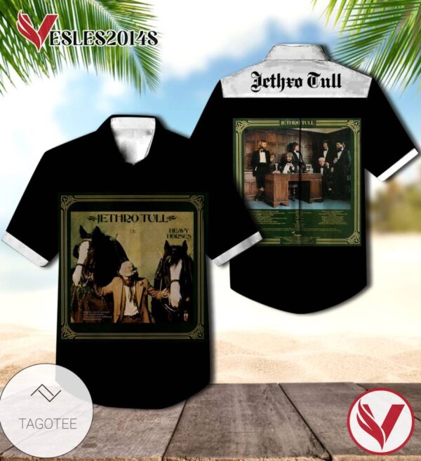 Heavy Horses Album Cover By Jethro Tull Hawaiian Shirt, Best Gift For Music Lovers Vesles2014S