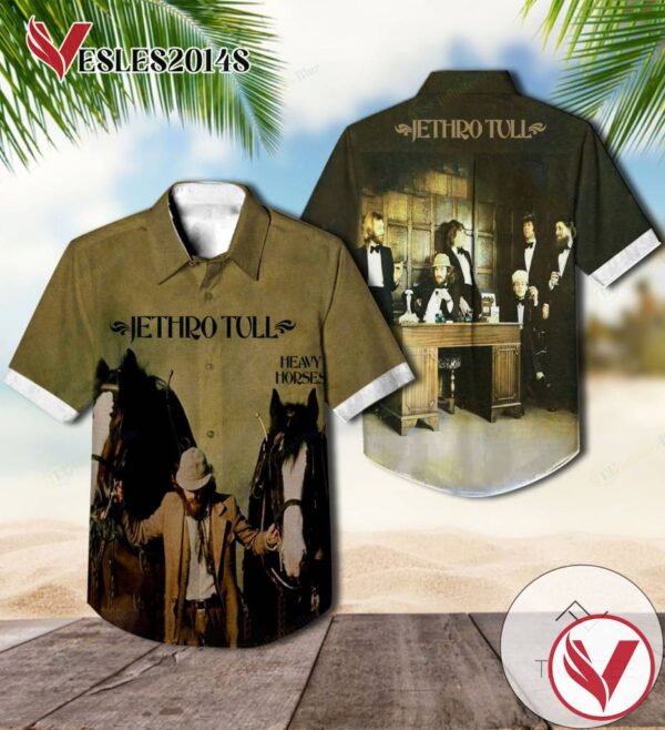 Heavy Horses Studio Album By Jethro Tull Hawaiian Shirt, Best Gift For Music Lovers Vesles2014S