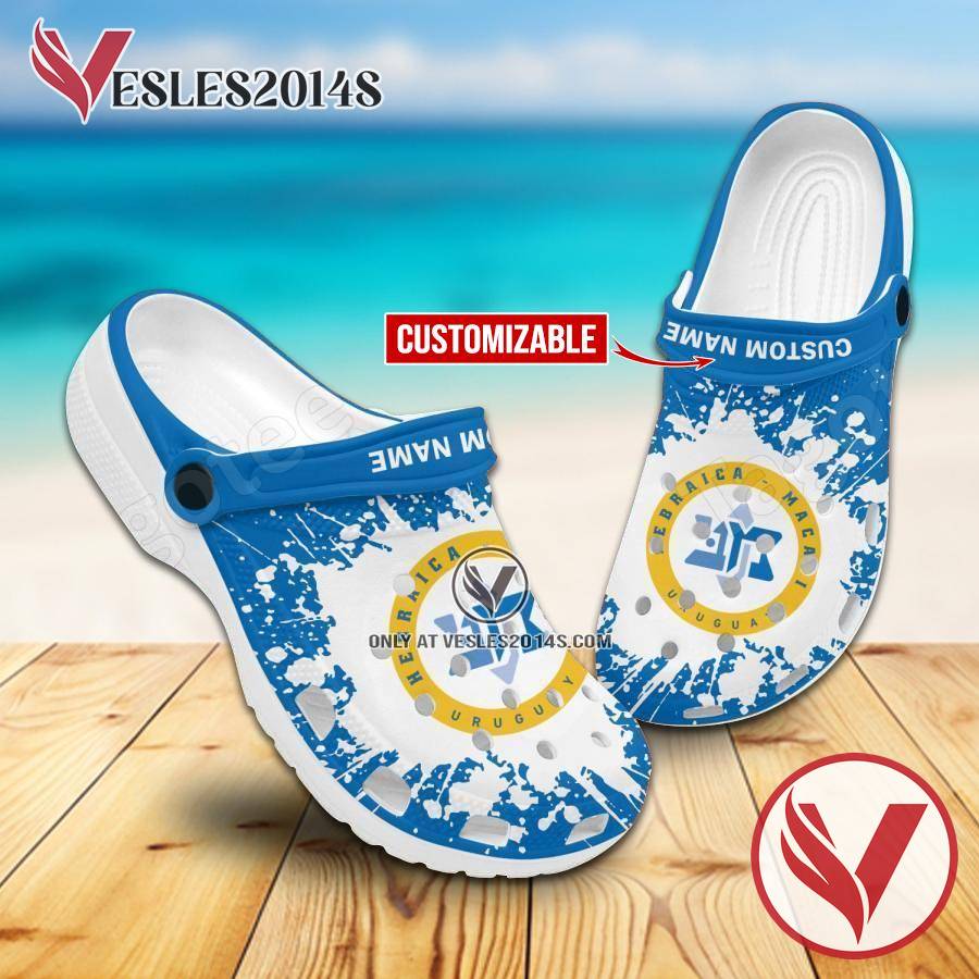 Hebraica Macabi Custom Crocs Shoes For Men And Women, Unique Clogs Shoes For Fans - Vesles2014S