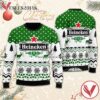 Heineken Christmas Sweater Beer, Unique Winter Outfits For Fans - Vesles2014S  1