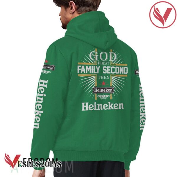Heineken Fleece Zip Up Hoodie - Vesles2014S 2