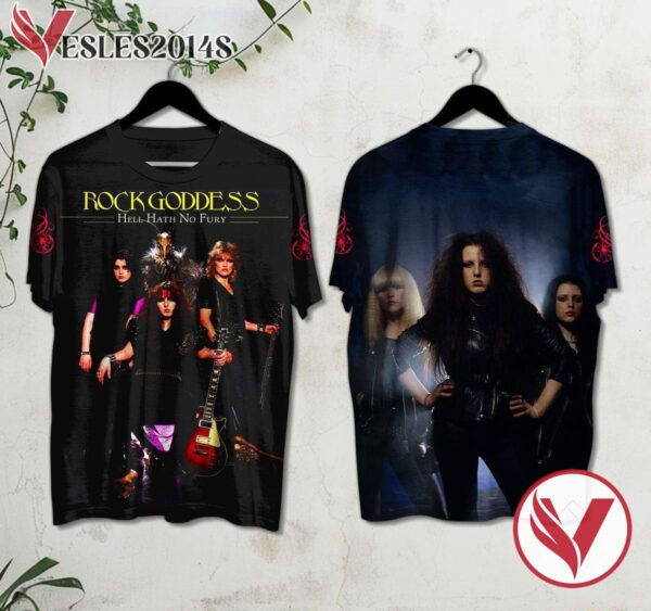 Hell Hath No Fury Album By Rock Goddess Shirt, Perfect Gifts For Music Lovers - Vesles2014S