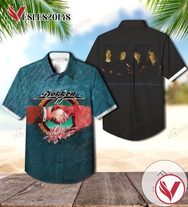 Hell To Pay Studio Album By Dokken Hawaiian Shirt, Best Gift For Music Lovers Vesles2014S