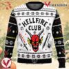 HellFire Club Stranger Things Ugly Christmas Sweater, Unique Christmas Gift For Fans - Vesles2014S