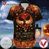 Hello Darkness My Old Halloween For Men And Women Graphic Print Short Sleeve Hawaiian Casual Shirt Vesles2014S