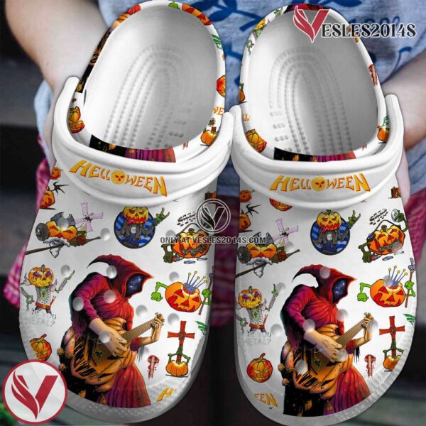 Helloween Band Music Crocs Crocband Clogs Shoes, Unique Gifts For Fans Style 1 - Vesles2014S