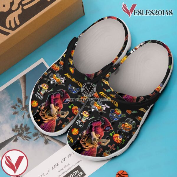 Helloween Band Music Crocs Crocband Clogs Shoes, Unique Gifts For Fans Style 2 - Vesles2014S 3