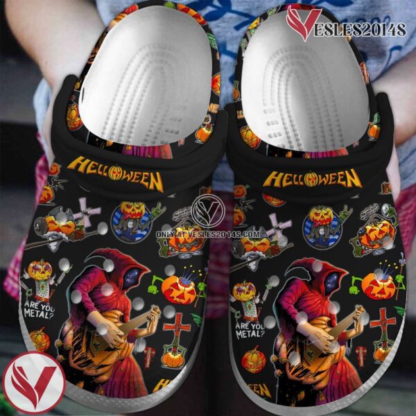 Helloween Band Music Crocs Crocband Clogs Shoes, Unique Gifts For Fans Style 2 - Vesles2014S