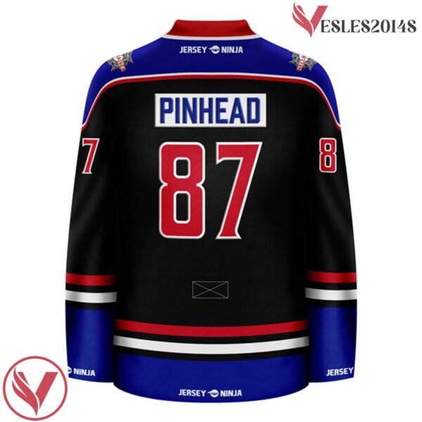 Hellraiser Dollis Hill Cenobites Pinhead Green Black Jersey - Vesles2014S 3