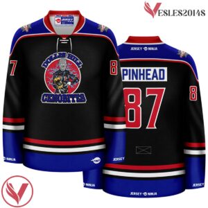 Hellraiser Dollis Hill Cenobites Pinhead Green Black Jersey - Vesles2014S
