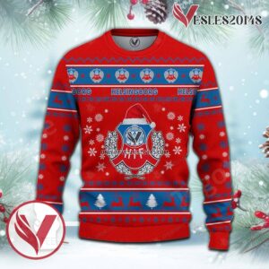 Helsingborgs IF Sport Ugly Christmas Sweater, Unique Gifts For Fans - Vesles2014aS 2