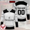 Hennessy Cognac Personalized Hockey Jersey, Trending Gifts For Fans - Vesles2014s