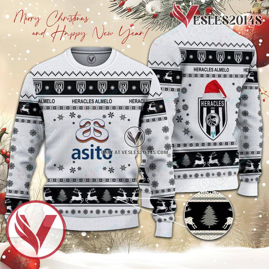 Heracles Almelo Sport Ugly Christmas Sweater, Unique Gifts For Fans - Vesles2014aS 1