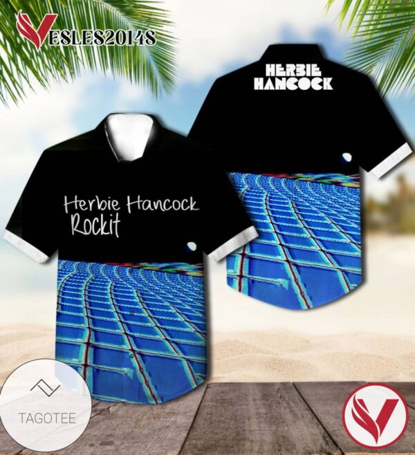 Herbie Hancock Future Shock Album Cover Hawaiian Shirt, Best Gift For Music Lovers Vesles2014S