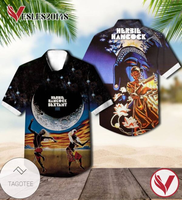 Herbie Hancock Sextant Album Cover Hawaiian Shirt, Best Gift For Music Lovers Vesles2014S