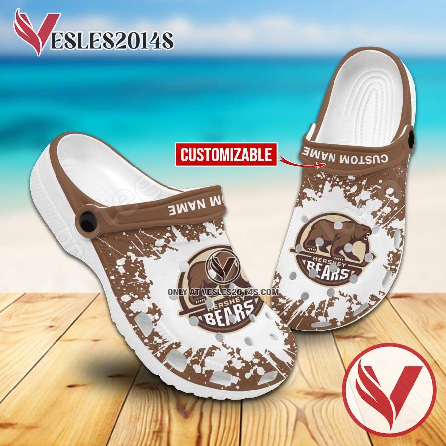 Hershey Bears Logo Crocs Shoes For Men And Women, Unique Clogs Shoes For Fans - Vesles2014S