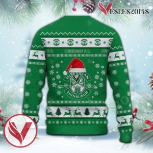 Hibernian F.C. Sport Ugly Christmas Sweater, Unique Gifts For Fans - Vesles2014aS 3