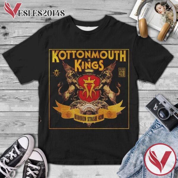 Hidden Stash 420 Compilation Album By Kottonmouth Kings Shirt, Perfect Gifts For Music Lovers - Vesles2014S
