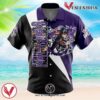 Hiei Yuyu Hakusho Hawaiian Button Up Shirt, Perfect Gifts For Anime Lovers - Vesles2014S