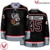 High Gravity Colt 45 Black Hockey Jersey - Vesles2014S