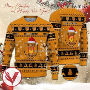 Hillerod Fodbold Sport Ugly Christmas Sweater, Unique Gifts For Fans - Vesles2014aS 1