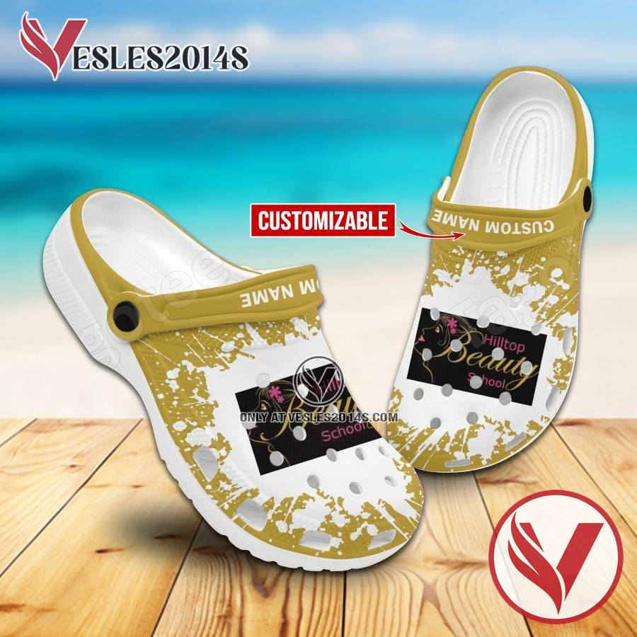Hilltop Beauty School Custom Crocs Shoes For Men And Women, Unique Clogs Shoes For Fans - Vesles2014S