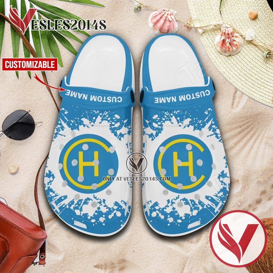 Hindu Club Logo Crocs Shoes For Men And Women, Unique Clogs Shoes For Fans - Vesles2014S 1