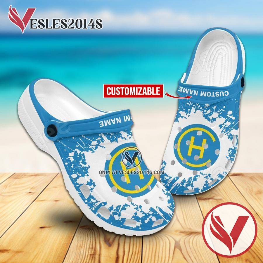 Hindu Club Logo Crocs Shoes For Men And Women, Unique Clogs Shoes For Fans - Vesles2014S