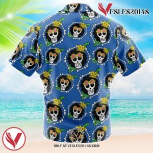Hippie Trip Brook One Piece Hawaiian Button Up Shirt, Perfect Gifts For Anime Lovers - Vesles2014S 1