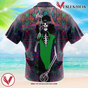 Hippie Trip Brook One Piece Hawaiian Button Up Shirt, Perfect Gifts For Anime Lovers - Vesles2014S 1Fp